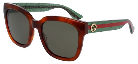 gucci rectangle sunglasses tortoise|gucci 53mm square sunglasses.